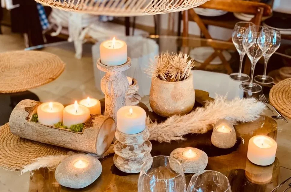 Decoração de Centro de Mesa - Casa do Marquês