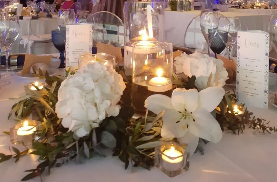 Decoração de Centro de Mesa - Casa do Marquês